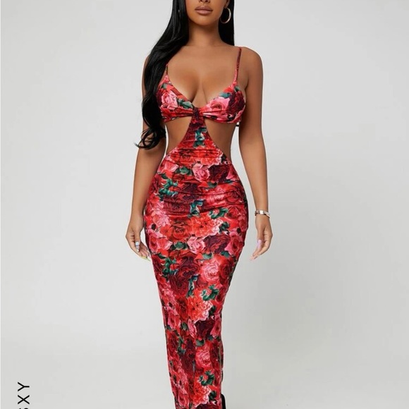 Floral sun dress - Picture 1 of 2